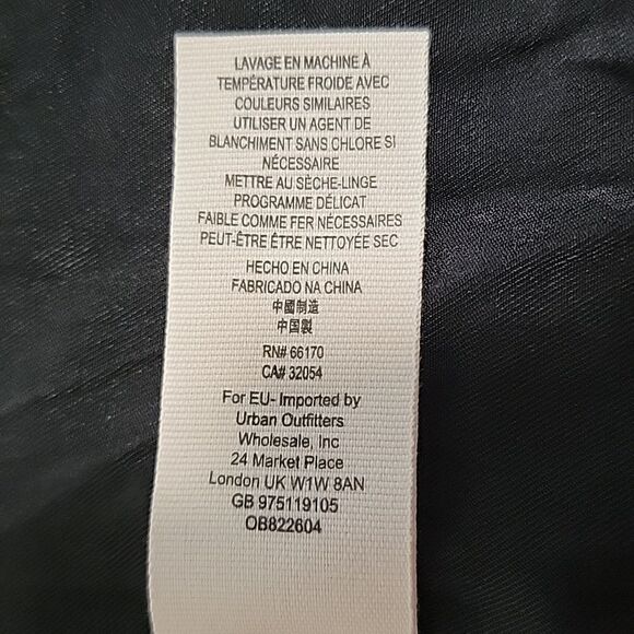 Free People Black White Houndstooth Rodeo Blazer Jacket - Picture 9 of 9